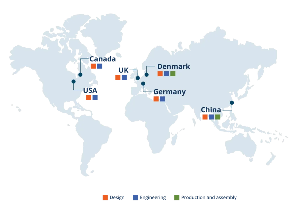 SinoScan hjælper med produktudvikling, konstruktion og produktion af produkter i hele verden. Produktion og montage i Danmark og Kina I SinoScan